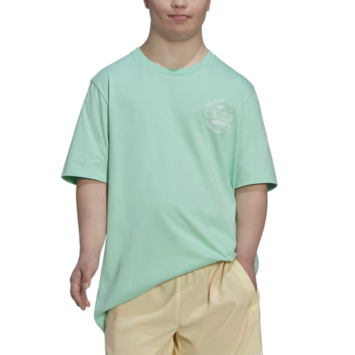 

adidas Originals adidas Originals Sport Resort Club T-Shirt - Mens Green/White Size L