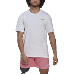 Men's - adidas Sport Resort Sailing T-Shirt - White/Green