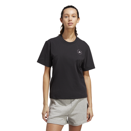 

adidas Womens adidas Stella McCartney TrueCasuals Sportswear Tee - Womens Black Size S