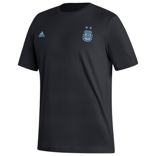 

adidas Mens adidas National Team Soccer T-Shirt - Mens Black Size L