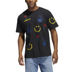 Men's - adidas Originals Mood Boost T-Shirt - Black/Multi