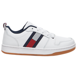Boys' Grade School - Tommy Hilfiger Cadet Low - White/Navy
