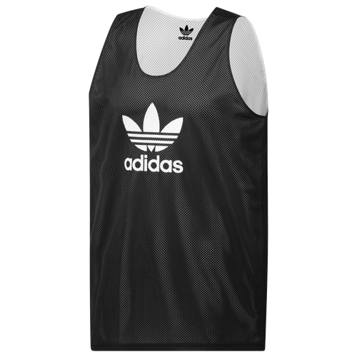 

adidas Originals adidas Originals Basketball Jersey - Mens Black/White Size S