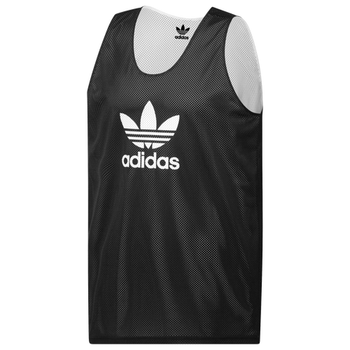 

adidas Originals adidas Originals Basketball Jersey - Mens Black/White Size XL