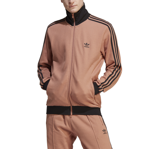 

adidas Originals Mens adidas Originals Adicolor Classics Waffle Beckenbauer Track Top - Mens Clay Strata Size M