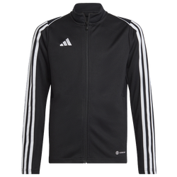 Boys' Grade School - adidas Tiro23 Track Jacket - Black/White