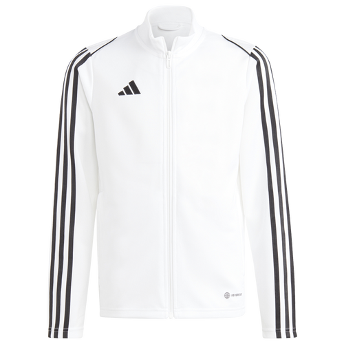 

adidas Boys adidas Tiro23 Track Jacket - Boys' Grade School White/White Size L