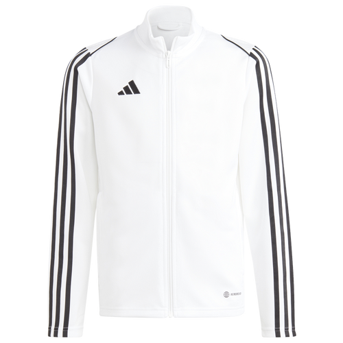 

adidas Boys adidas Tiro23 Track Jacket - Boys' Grade School White/White Size M