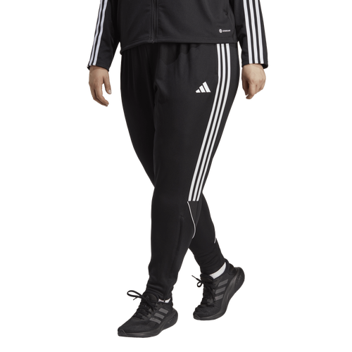 

adidas Womens adidas Plus Size Tiro 23 Pants - Womens Black/White