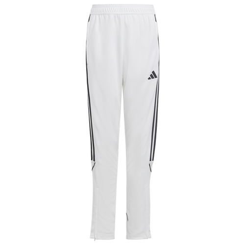 

adidas Boys adidas Tiro L Pants - Boys' Grade School White/Black Size M