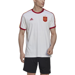 Men's - adidas 3-Stripes Soccer T-Shirt - White