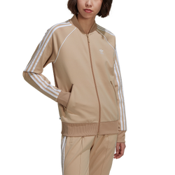 Women's - adidas Originals Superstar Track Jacket - Beige