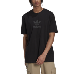 Men's - adidas Originals Trefoil T-Shirt - White/Black