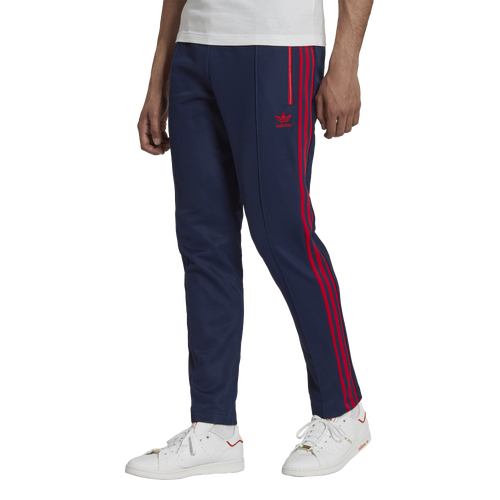

adidas Originals Mens adidas Originals Beckenbauer Track Pants - Mens Blue/Scarlet/Team Navy Size M