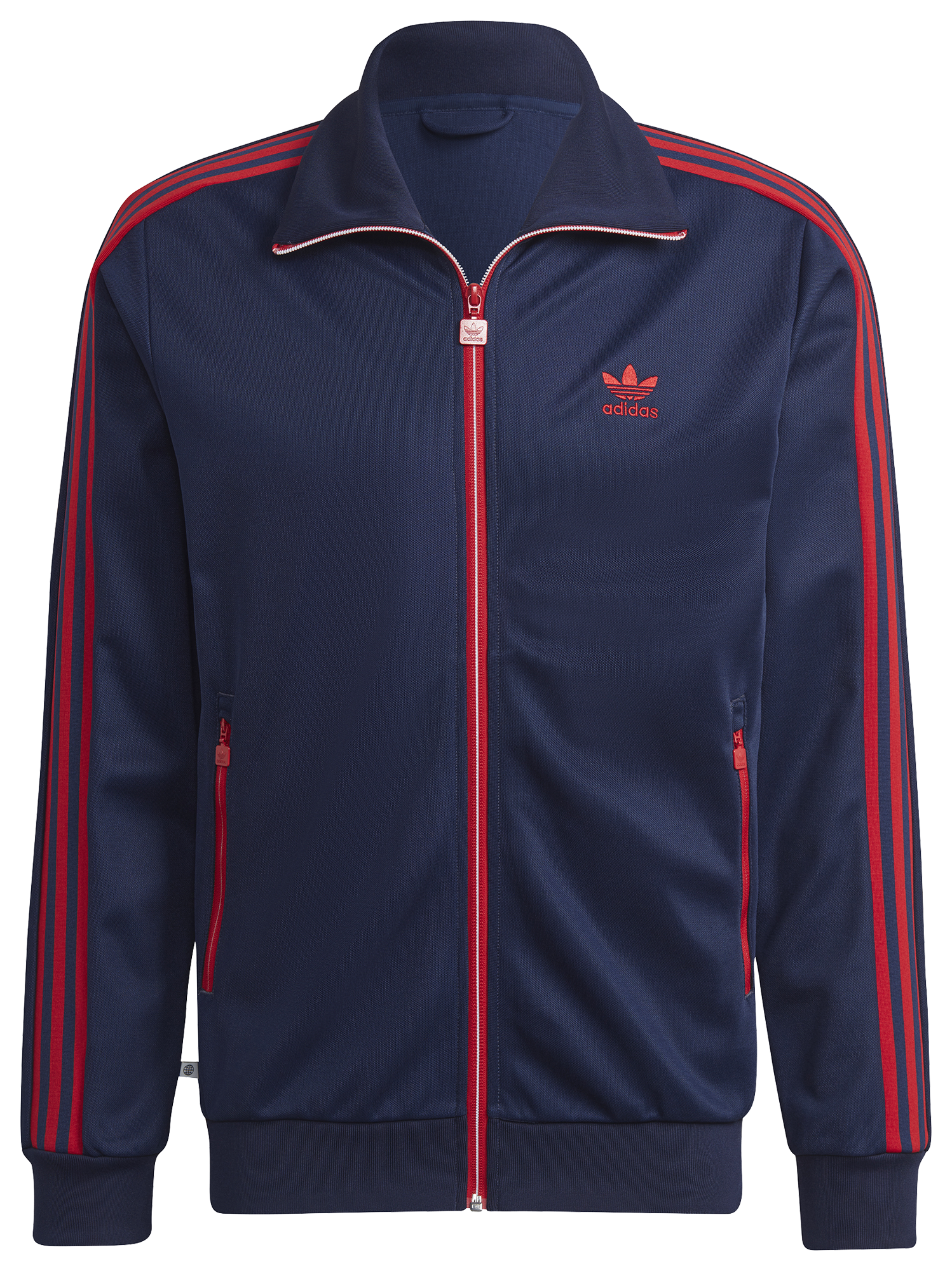 Adidas originals beckenbauer track hotsell top navy