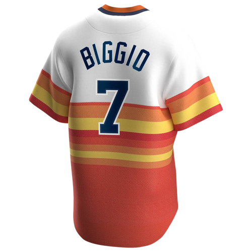 

Nike Mens Craig Biggio Nike Astros Cooperstown Collection Player Jersey - Mens White/White Size S