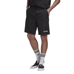 Men's - adidas Skate Twill Shorts - Black/Black