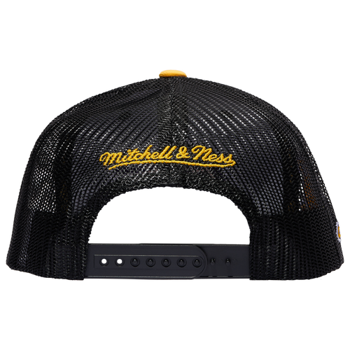 

Mitchell & Ness Mens Los Angeles Lakers Mitchell & Ness Lakers Storm Season Trucker Hat - Mens Black/Black Size One Size