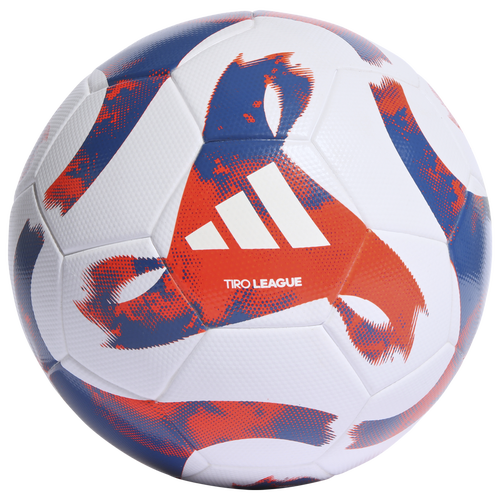 

adidas adidas Tiro League Soccer Ball - Adult White/Royal/Solar Orange Size 5