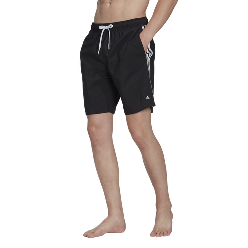 Adidas Originals Mens Adidas Future Icons 3-stripes Classic Swim Shorts In Black