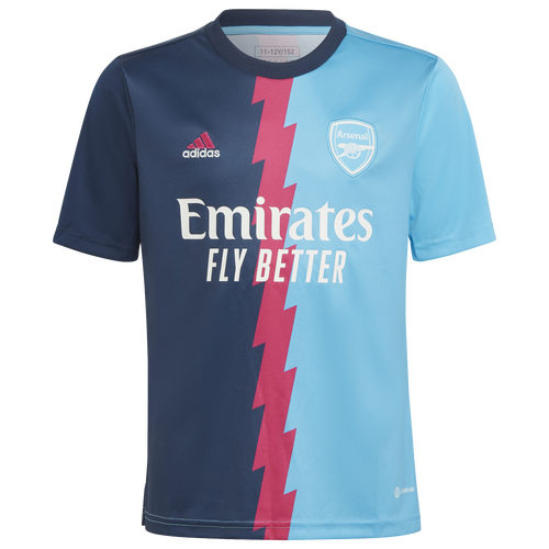 

Boys adidas adidas Arsenal Pre-Match Soccer Jersey - Boys' Grade School Collegiate Navy/Team Real Magenta/Sky Rush Size XL