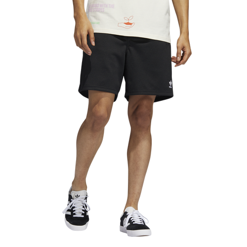 

adidas Originals Mens adidas Originals Essential Mesh Shorts - Mens Black Size L