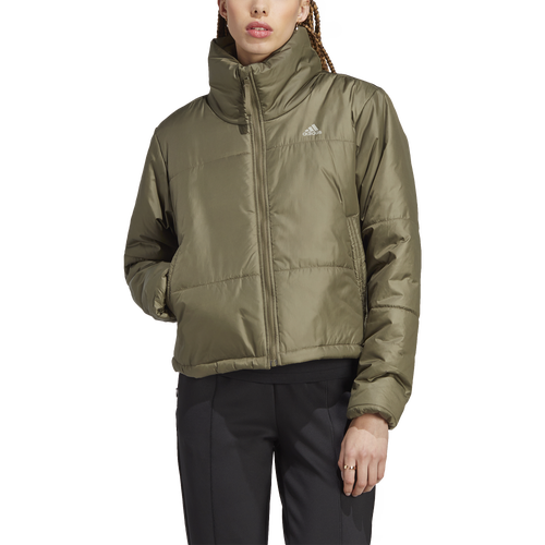 

adidas Womens adidas BSC Padded Jacket - Womens Olive/Olive Size XS