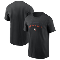 Men's - Nike Astros Hot Corner T-Shirt - Black