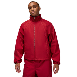 Men's - Jordan MJ Air Jordan Track Jacket - Red/Red