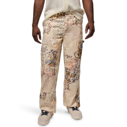 Men's - Jordan Air Jordan PG Carpenter Pants - Tan/Tan