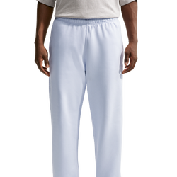 Men's - Nike Solo Swoosh BB Open Hem Pant - Football Grey/Football Grey/White