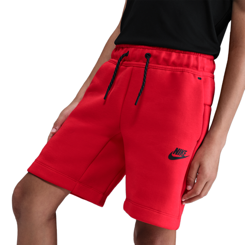 Nike NSW Tech Fleece Short - Nike Red/Black