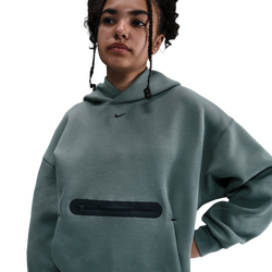 Boys' Grade School - Nike NSW Pullover Tech Fleece Hoodie - Olive/Black