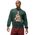 Jordan Brooklyn Holiday Fleece Crew - Men's Midnight Green/Black