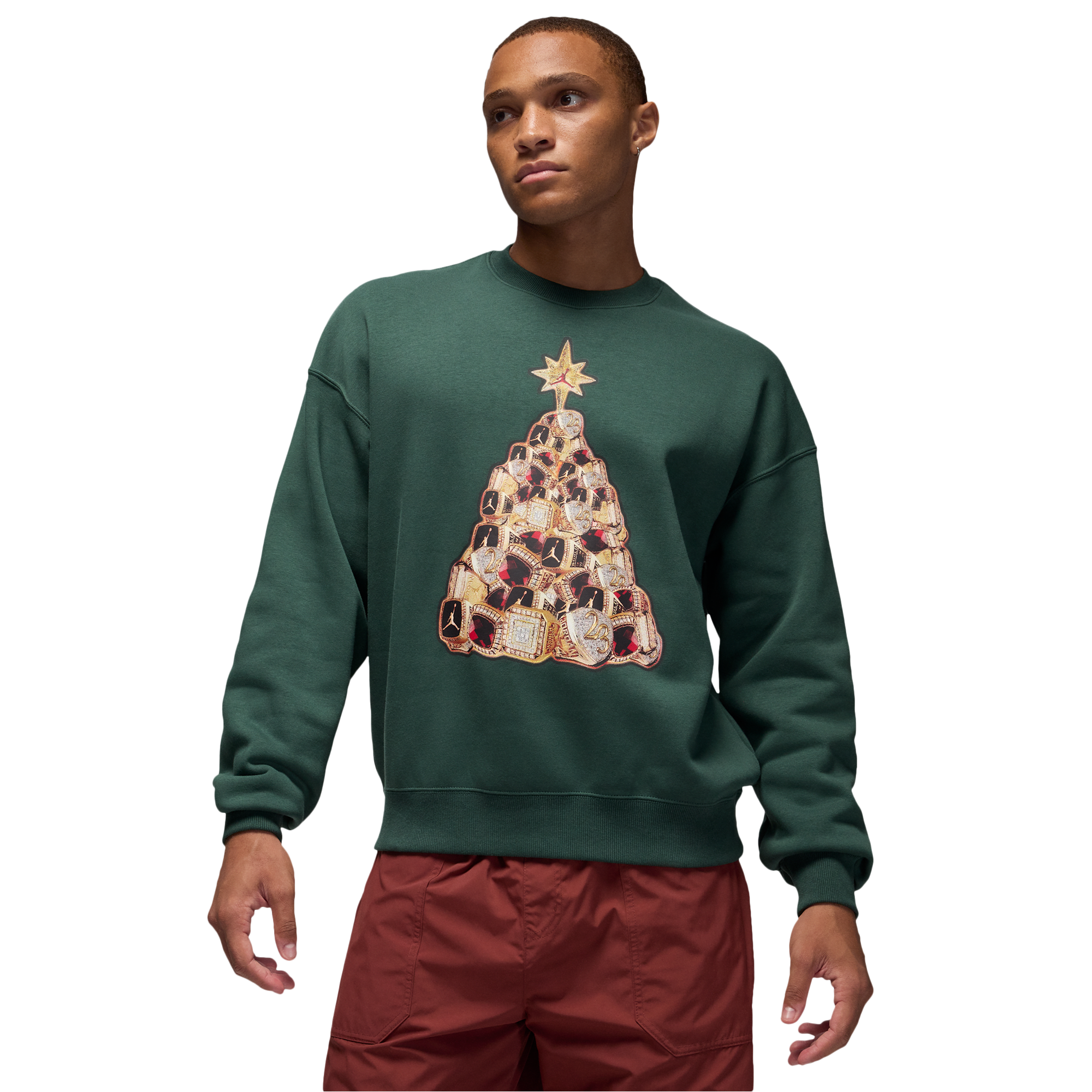 Jordan Brooklyn Holiday Fleece Crew - Men's