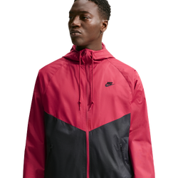 Men's - Nike NSW Windrunner Jacket - Tough Red/Black/Black