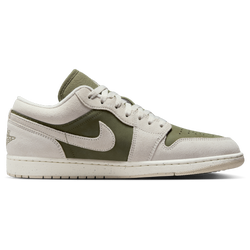 Men's - Jordan Air Jordan 1 Low SE - Medium Olive/Sail/Light Orewood Brown