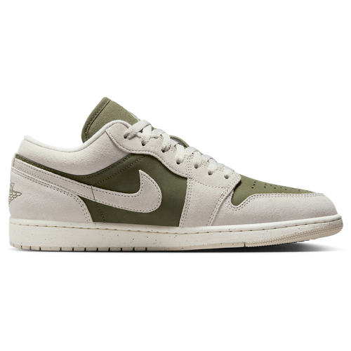MENS - Jordan Air Jordan 1 Low SE - Medium Olive/Sail Light Orewood Brown