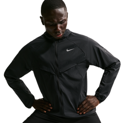 Men's - Nike UV RPL STRIDE JACKET - Black/Reflective Silver/Black