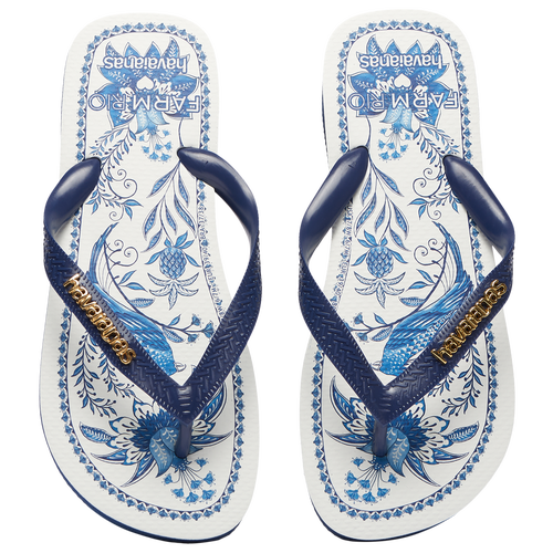 WOMENS - Havaianas Farm Rio Sandals - Navy