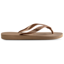 Women's - Havaianas Top Tiras Sandals - Gold