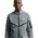 Nike Tech Fleece Full-Zip Windrunner Hoodie - Men's Smoke Grey/Football Blue