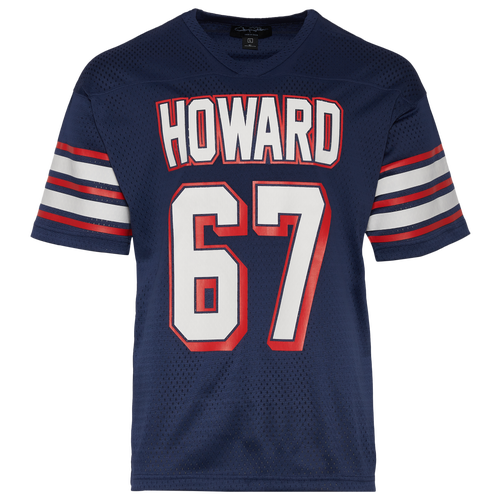 MENS - Campus Remix Howard University Football Jersey - Navy/Red
