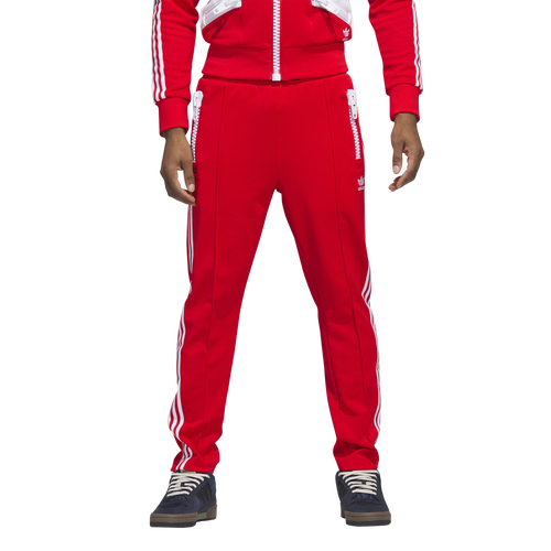 

adidas Originals adidas Originals x Jeremy Scott Big Zip Pants - Mens White/Vivid Red Size M