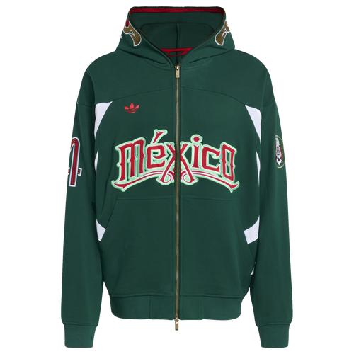  - adidas Mexico Federation Hoodie - Collegiate Green/Red White