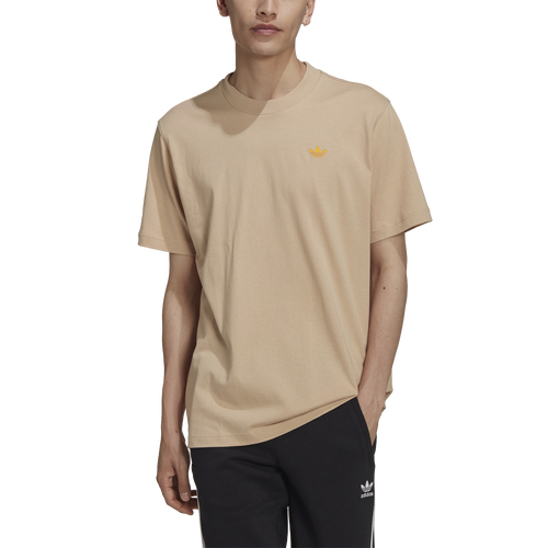 

adidas Originals Mens adidas Originals Varsity Loose T-Shirt - Mens Beige/Maroon Size L