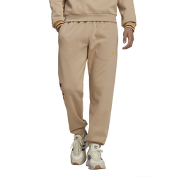 Men's - adidas Originals Varsity Sweat Pants - Beige/Maroon