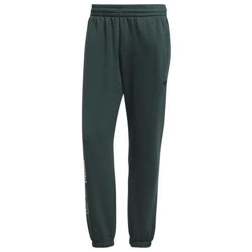 

adidas Originals Mens adidas Originals Varsity Sweat Pants - Mens Green/Black Size L