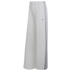 Women's - adidas Spacer Pants - Light Grey Heather/Reflective Silver/Grey
