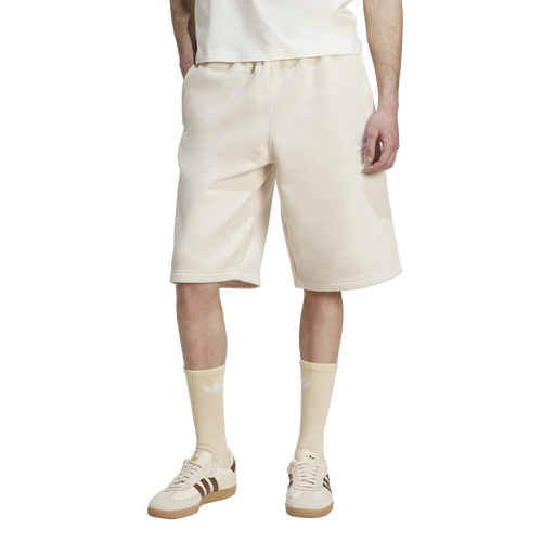 adidas Originals Essential Fleece Shorts - adidas White/Wonder